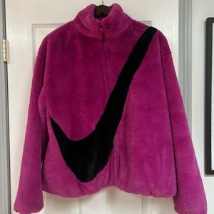 Nike Faux Fur Jacket